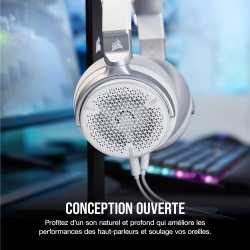 CASQUE GAMING CORSAIR FILAIRE VIRTUOSO PRO WHITE (MULTI)