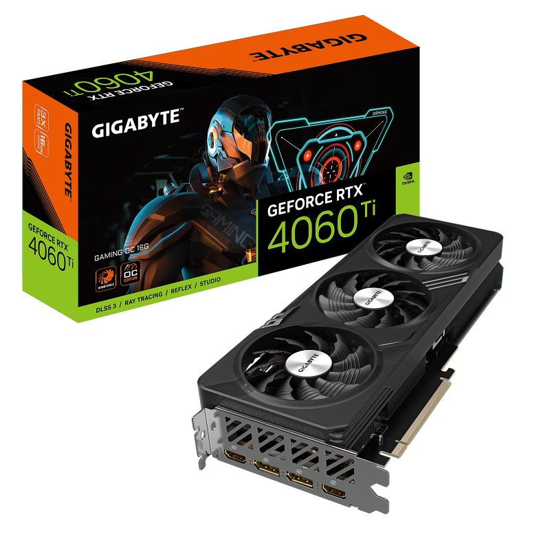 CARTE GRAPHIQUE GIGABYTE GEFORCE RTX 4060 TI GAMING OC 16G