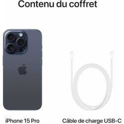 APPLE IPHONE 15 PRO 256 GB 6.1 POUCES BLUE TITANIUM