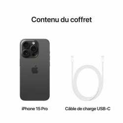 APPLE IPHONE 15 PRO 128GB 6.1 POUCES BLACK TITANIUM