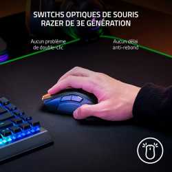 SOURIS PC RAZER NAGA V2 PRO - NOIR/SANS FI