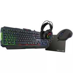 PACK CLAVIER / SOURIS / CASQUE / TAPIS COMBO ACTINIUM BUNDLE 4 EN 1 RGB