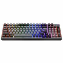 CLAVIER MECANIQUE GAMING SANS FIL COOLER MASTER MK770 SPACE GREY KAILH BOX V2 RED