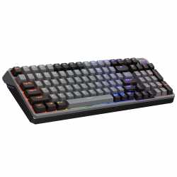 CLAVIER MECANIQUE GAMING SANS FIL COOLER MASTER MK770 SPACE GREY KAILH BOX V2 RED