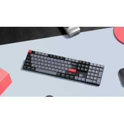 CLAVIER PC KEYCHRON K5 PRO QMK RGB - NOIR/SANS FIL/SWITCH ROUGE