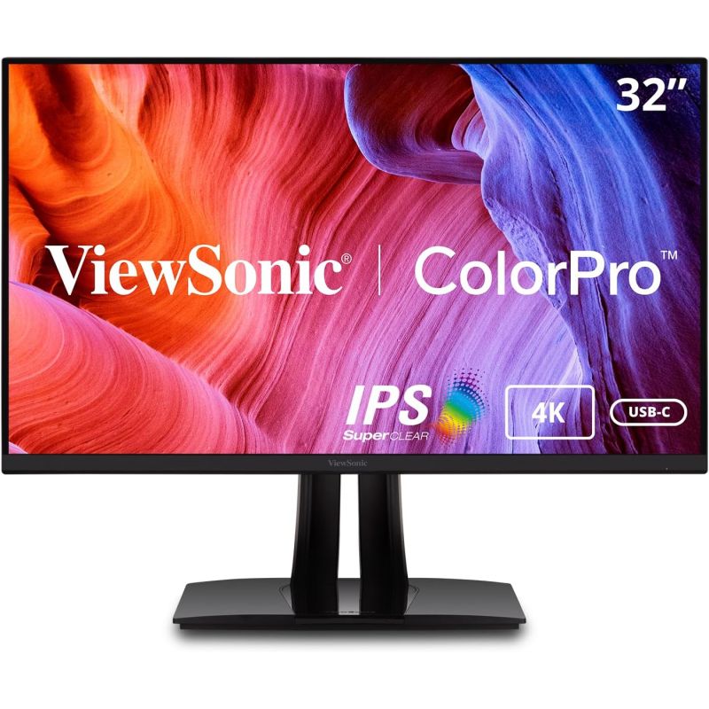 ECRAN PRO 32 POUCES VIEWSONIC COLORPRO VP3256-4K / 4K / 60HZ / IPS