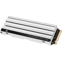 SSD NVME M.2 CORSAIR MP600 ELITE - 1 TO (1000GO) AVEC DISSIPATEUR - PS5 ET PC - WHITE