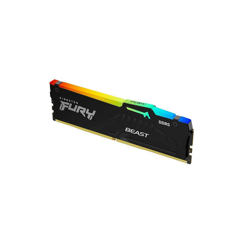 DDR 4 3600 MHZ KINGSTON FURY BEAST RGB 8GO (1X 8 GO) CL17