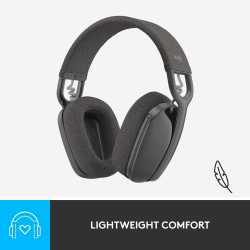 CASQUE GAMING SANS FIL LOGITECH - ZONE VIBE 100 LIGHTWEIGHT WIRELESS OVER EAR - GRAPHITE