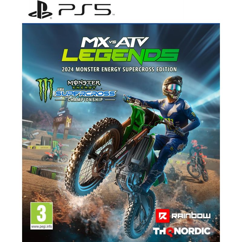 MX VS ATV LEGENDS 2024 MONSTER ENERGY SUPERCROSS EDITION PS5