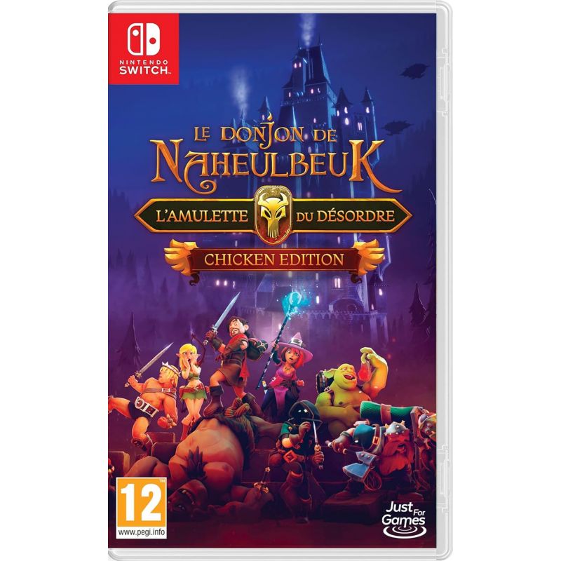 LE DONJON DE NAHEULBEUK L AMULETTE DU DESORDRE CHICKEN EDITION SWITCH OCC