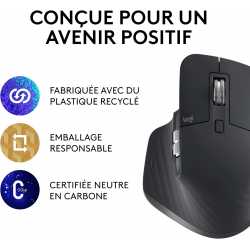 SOURIS SANS FIL LOGITECH MX MASTER 3S GRAPHITE