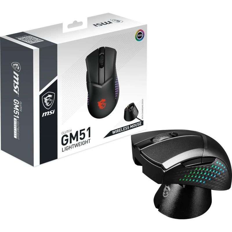 SOURIS GAMING SANS FIL CLUTCH GM51 LIGHTWEIGHT WIRELESS