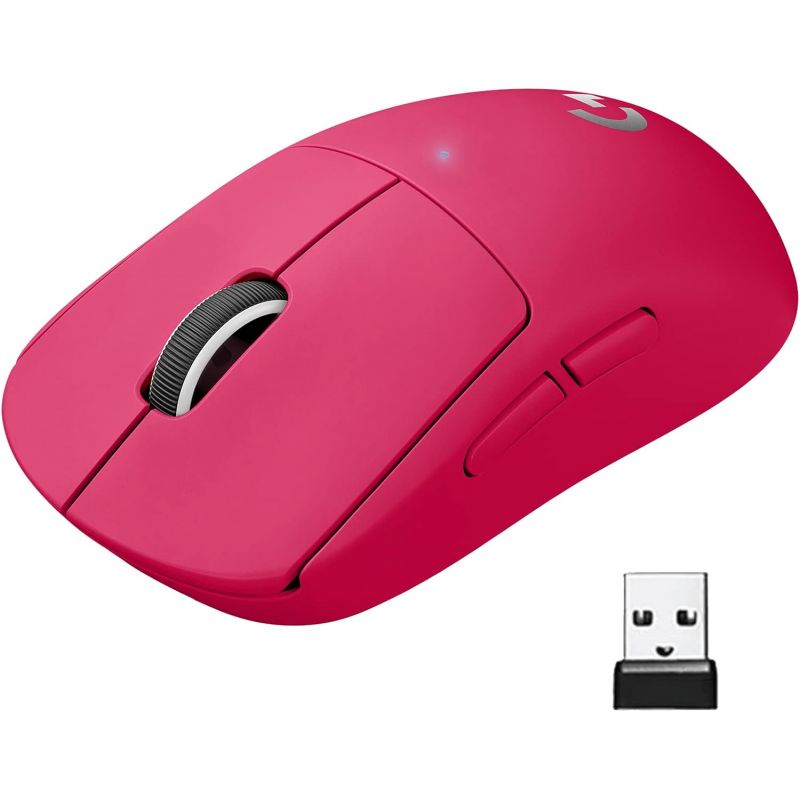 SOURIS GAMING LOGITECH - PRO X SUPERLIGHT WIRELESS - MAGENTA