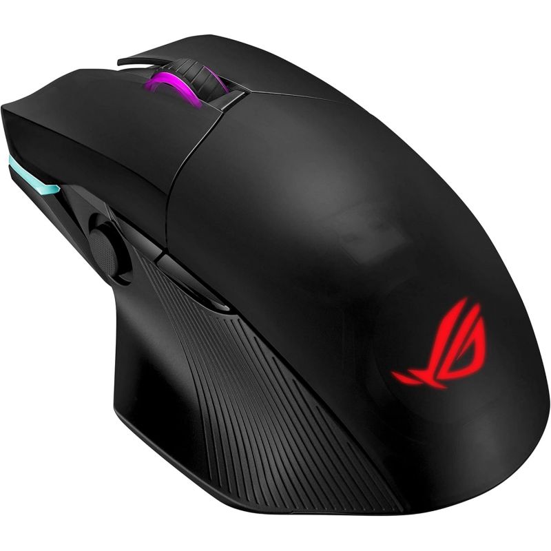 SOURIS GAMING SANS FIL ASUS ROG CHAKRAM SOURIS RF WIRELESS + BLUETOOTH + USB TYPE-A OPTIQUE 16000 DPI