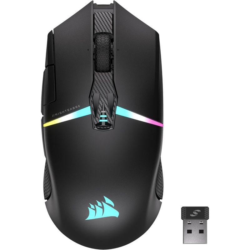 SOURIS GAMING PC CORSAIR NIGHTSABRE WIRELESS