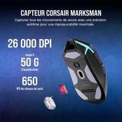 SOURIS GAMING PC CORSAIR NIGHTSABRE WIRELESS