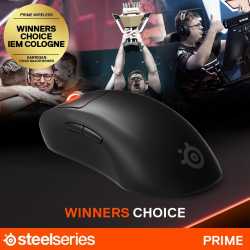 SOURIS PC STEELSERIES PRIME + NOIR/FILAIRE