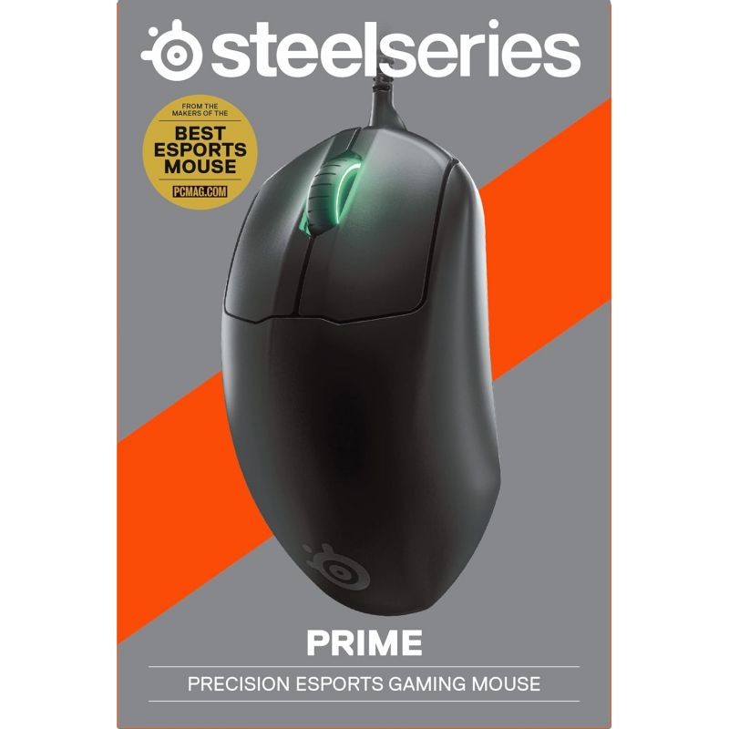 SOURIS PC STEELSERIES PRIME + NOIR/FILAIRE