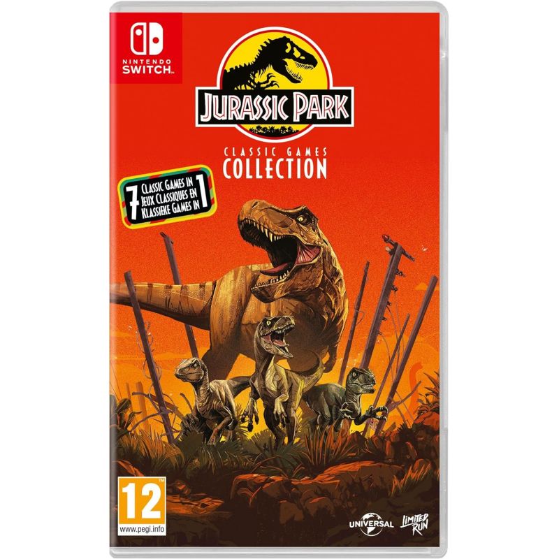 JURASSIC PARK: CLASSIC GAMES COLLECTION SWITCH