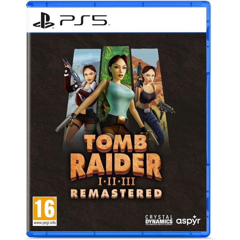 TOMB RAIDER I-III REMASTERED STARRING LARA CROFT PS5