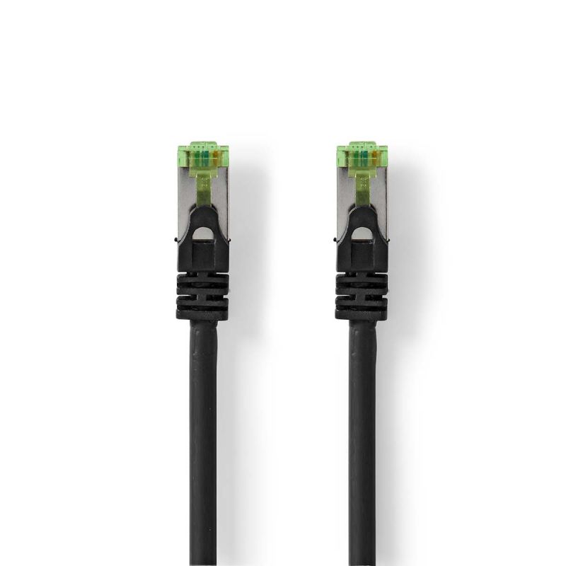 CABLE RJ45 NEDIS CAT7 S/FTP - MALE/MALE - 10M - NOIR