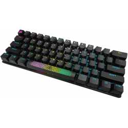 CLAVIER PC GAMING CORSAIR K70 PRO MINI 60% - NOIR/RGB/SANS FIL/CHERRY MX RED