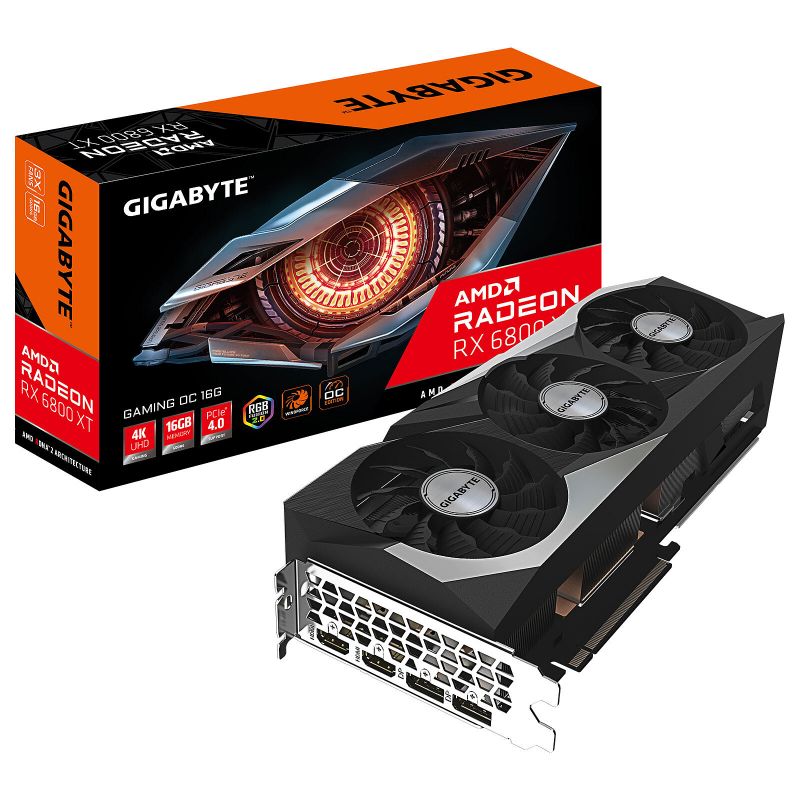 CARTE GRAPHIQUE GIGABYTE RX6800 XT GAMING OC 16GO