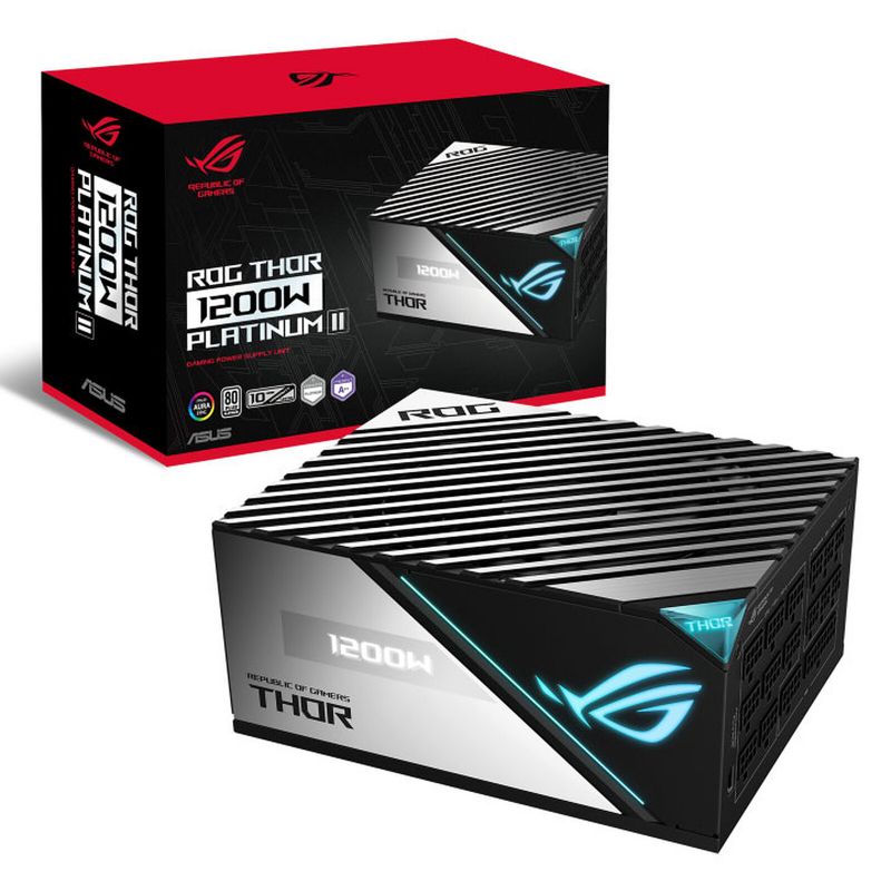 ALIMENTATION ASUS ROG THOR 1200W 80+ PLATINUM II (2) FULL MODULAIRE