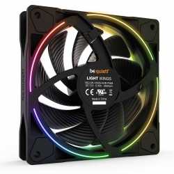 VENTILATEUR BOITIER BE QUIET! LIGHT WINGS 120MM PWM ARGB HIGH SPEED KIT X3 BL077 (PACK DE 3)