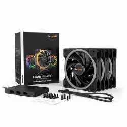 VENTILATEUR BOITIER BE QUIET! LIGHT WINGS 120MM PWM ARGB HIGH SPEED KIT X3 BL077 (PACK DE 3)