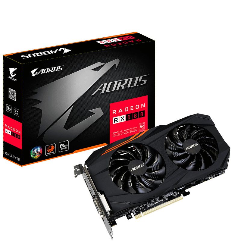 CARTE GRAPHIQUE RX 580 AORUS 8GO