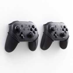 NINTENDO SWITCH PRO CONTROLLER WALL MOUNT FLOATING GRIP, BLACK