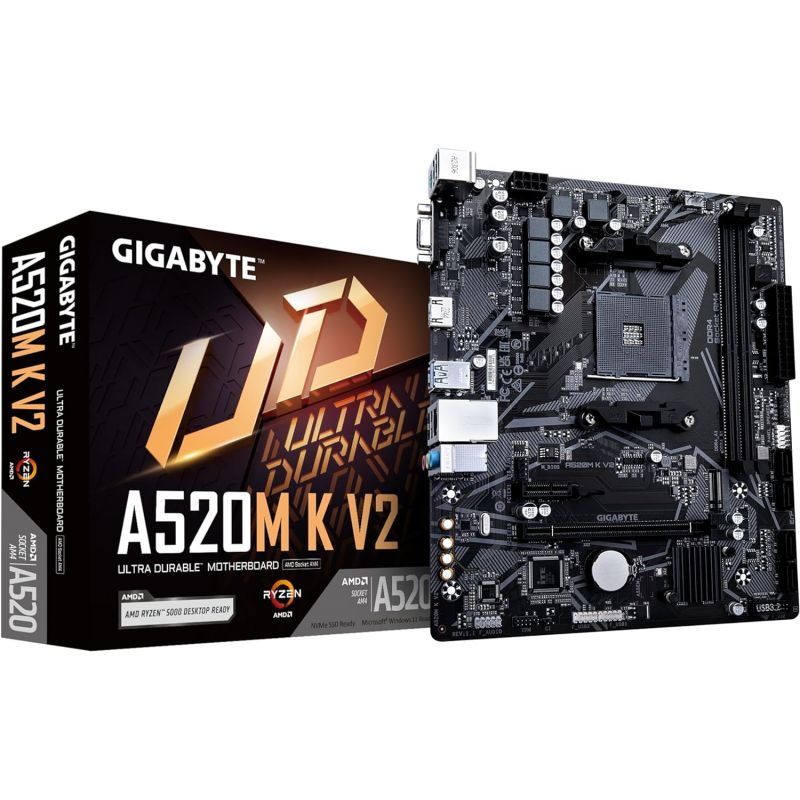 CARTE MERE GIGABYTE A520M K V2