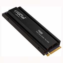 SSD NVME CRUCIAL T500 1 TO AVEC DISSIPATEUR PCIE 4.0 X4 7300 MO/S