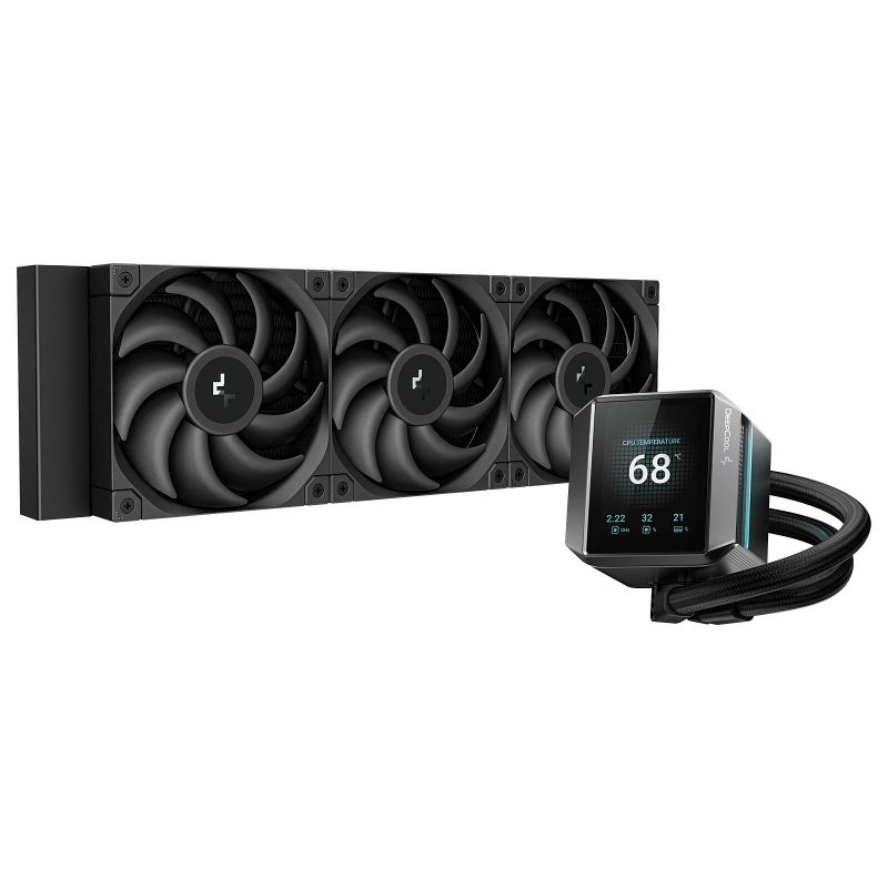 AIO (KIT DE WATERCOOLING) DEEPCOOL MYSTIQUE 360 AVEC ECRAN LCD 2.8 INTEL/AMD