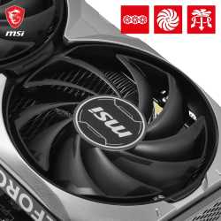 CARTE GRAPHIQUE MSI GEFORCE RTX 4070 TI SUPER 16G VENTUS 3X OC