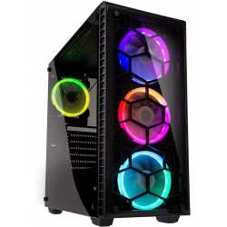 BOITIER PC KOLINK OBSERVATORY RGB BLACK - MT/E-ATX/VERRE TREMPE