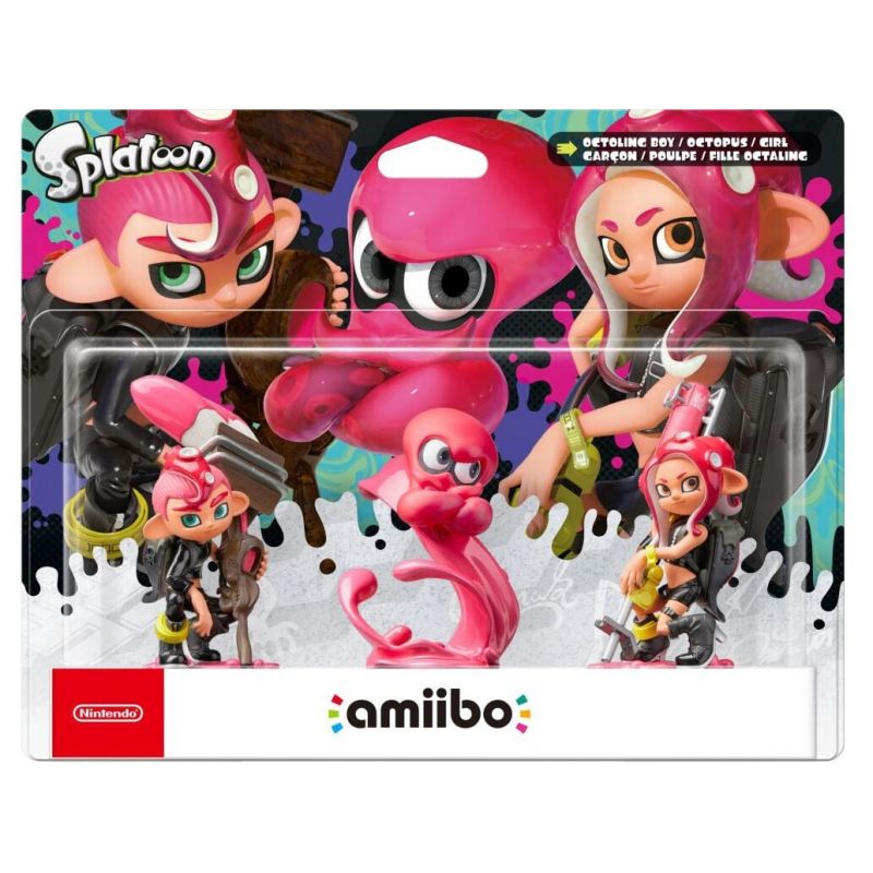 NINTENDO AMIIBO SPLATOON OCTOLING - 3 PACK