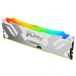 DDR 5 6400 MHZ KINGSTON FURY RENEGADE RGB 32 GB (2 X 16 GB)CL32 - WHITE