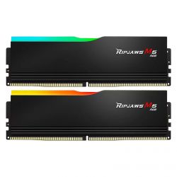 DDR 5 G.SKILL RIPJAWS M5 RGB 96 GO (2 X 48 GO)6400 MHZ CL32 - NOIR