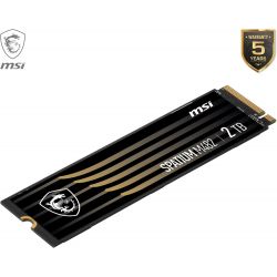 SSD NVME MSI SPATIUM M482 M.2 2 TO (2000GO) PCIE 4.0 7300 MO/S