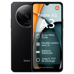 SMARTPHONE XIAOMI REDMI A3 4+128GB 6.71 POUCES MIDNIGHT BLACK