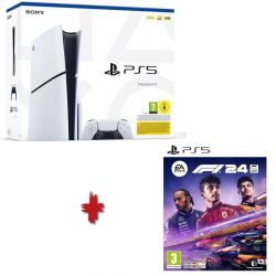 CONSOLE PS5 SLIM DISQUE VERSION + F1 2024