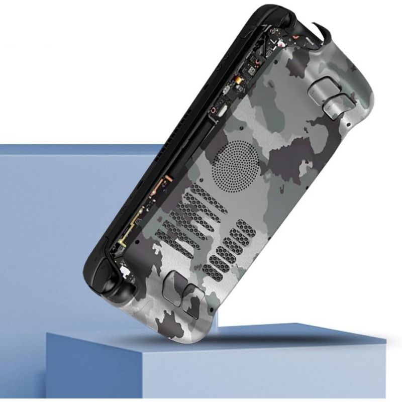 COQUE ARRIERE DE DISSIPATEUR THERMIQUE POUR STEAM DECK - CAMO