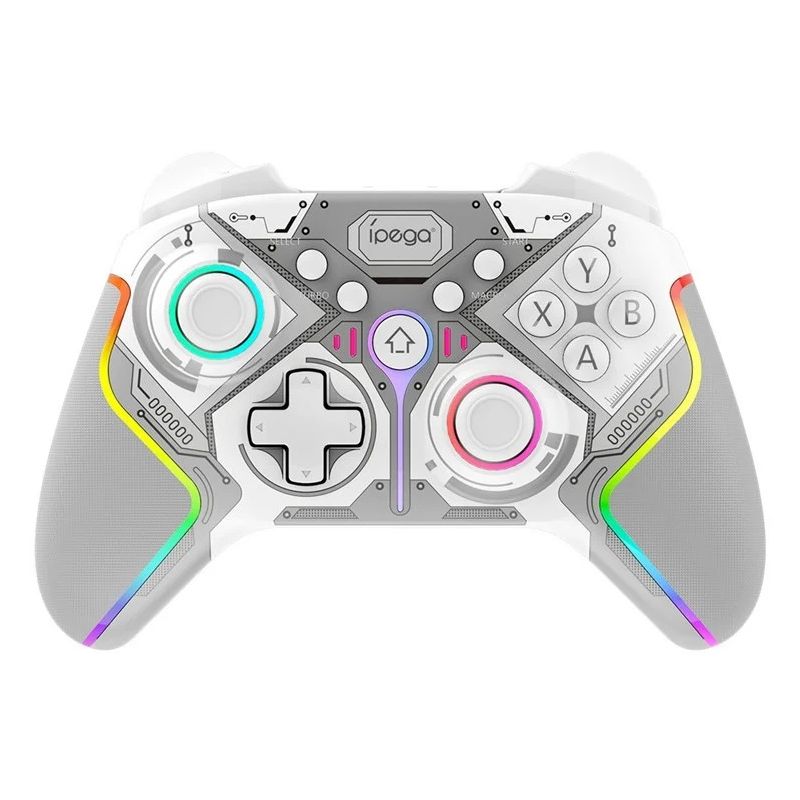 MANETTE IPEGA SANS FIL RGB PG-9666 BLANC POUR SWITCH/PS3/PS4/ANDROID/IOS/PC