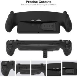 COQUE DE PROTECTION EN TPU SOUPLE AVEC BEQUILLE POUR PS5 PORTAL - NOIR