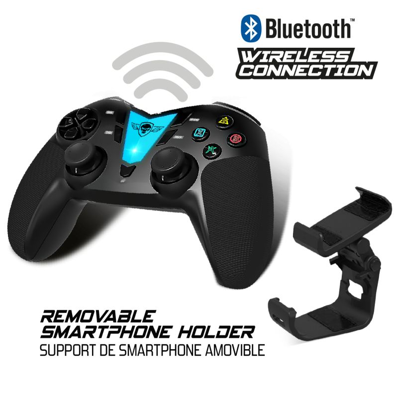 MANETTE SANS FIL PREDATOR COMPATIBLE IOS APPLE TV/ANDROID ET ANDROID TV/ PC GAMING/ PS4/PS3