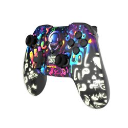 MANETTE SWITCH/PC SANS-FIL - SHINING GRAFF - PEINTURE PHOSPHORESCENTE