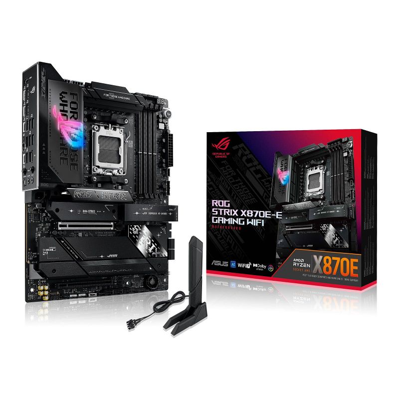 CARTE MERE ASUS ROG STRIX X870E-E GAMING WIFI AMD AM5 ATX